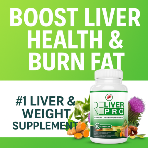 Support Liver Detox and Burn Fat Naturally with Herbal RELIVER Formula!