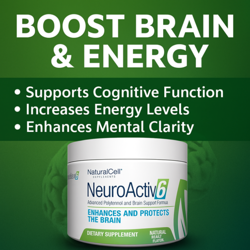 Boost Focus, Energy & Mental Clarity with NeuroActiv6 Today!