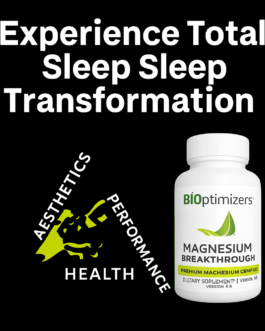 Experience Total Sleep Transformation with BIOptimizers Magnesium Breakthrough Formula!