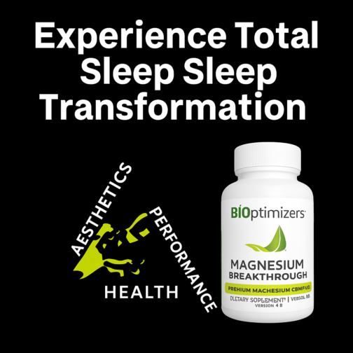 Experience Total Sleep Transformation with BIOptimizers Magnesium Breakthrough Formula!