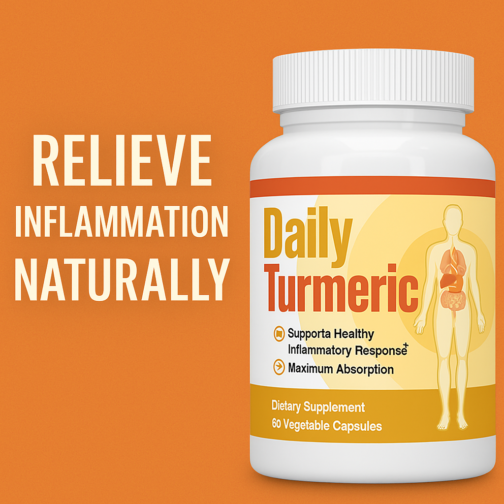 Fight Inflammation and Sleep Better with Daily Turmeric Support!