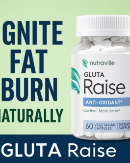 Ignite Fat Burn Naturally with Science-Backed Gluta Raise Formula!