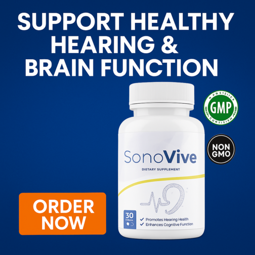 Boost Hearing and Brain Function Naturally with SonoVive Formula!