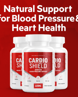 Cardio Shield: Powerful Natural Support for Blood Pressure & Heart Health!