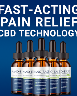 Nano Ease: Fast-Acting Pain Relief with NanoZorb™ CBD Technology!