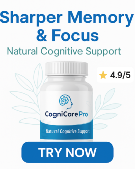 Elevate Your Mind Naturally with CogniCare Pro Nootropic Support!