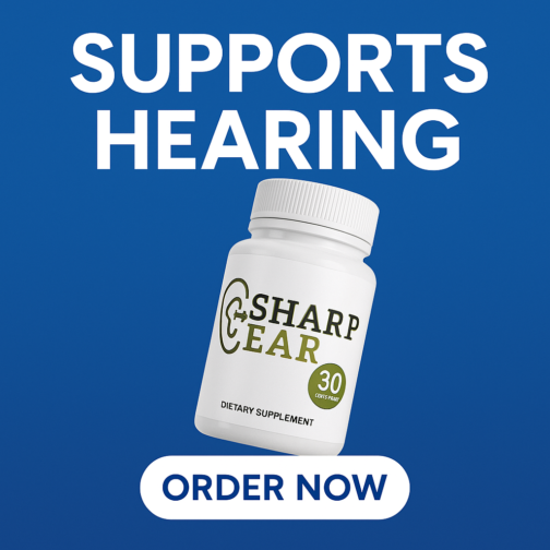 Support Natural Hearing Clarity with SharpEar’s Advanced Ear Formula!