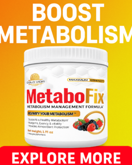 MetaboFix – 4-Second Formula to Fire Up Your Metabolism Fast!
