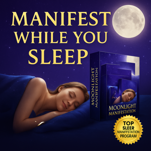Unlock Abundance While You Sleep with Moonlight Manifestation!