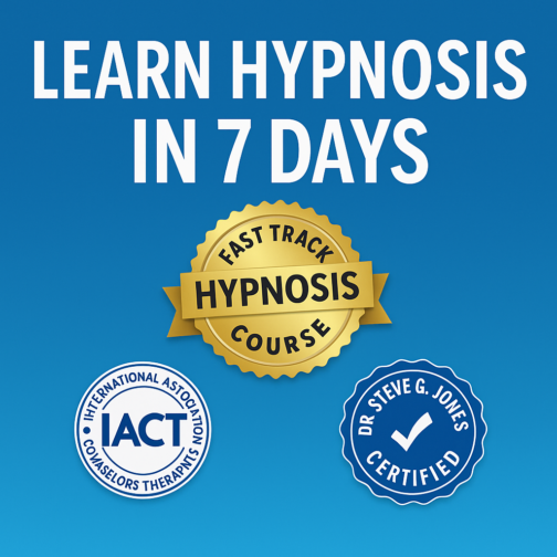 Become a Confident Hypnotist in 7 Days — 100% Online Certification!