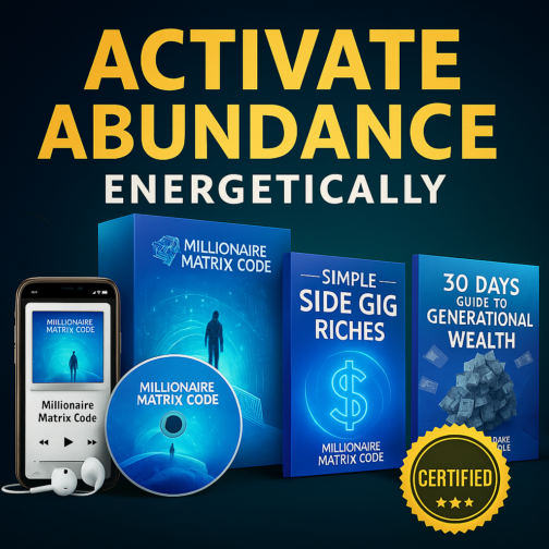Reprogram Your Mind for Wealth with Millionaire Matrix Code!