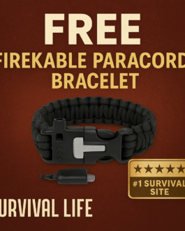 Get Your Free FireKable Paracord Bracelet – Survival Life Offer!