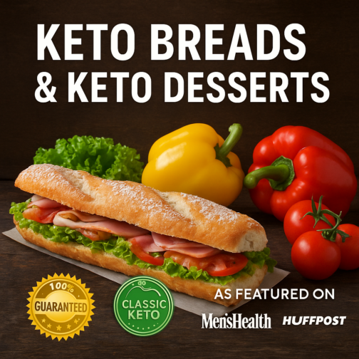Indulge in Guilt-Free Baking with Keto Breads & Desserts!