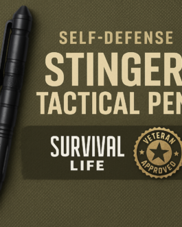 Carry the Stinger Tactical Pen for Reliable Self Defense and Writing!