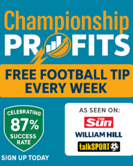 Championship Profits: Free Weekly Tips & £10k Football Guarantee!