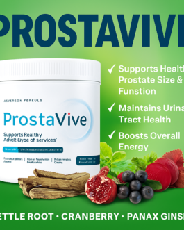 ProstaVive: Natural Prostate Support + Urinary Flow Booster, 180-Day Guarantee!