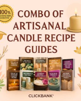 Candle Recipes Combo: 150+ Recipes, Bonuses & Step-by-Step PDF Guides!