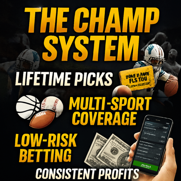 Unlock Consistent Betting Profits with The Champ System!