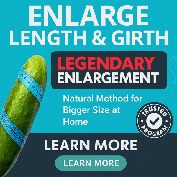 Naturally Increase Size and Girth With the Legendary Enlargement System!