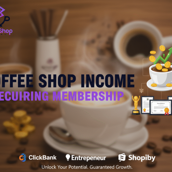 Master Online Income with Coffee Shop Income’s Recurring Membership!