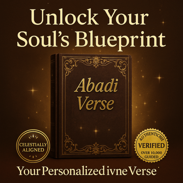 Reveal Your Soul’s Hidden Truths with a Personalized Divine Abadi Verse!