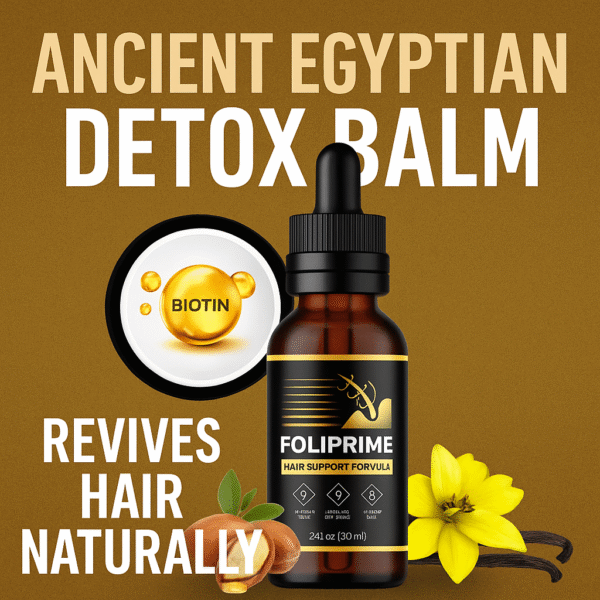 Ancient Egyptian Detox Balm Revives Hair Naturally with FoliPrime!