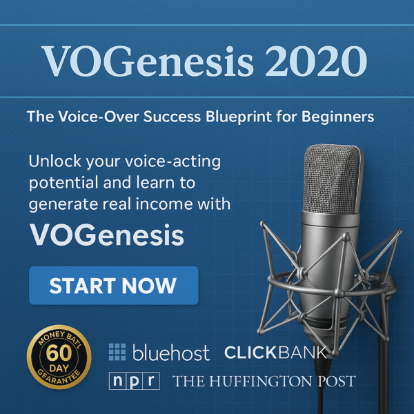 Voice-Over Success Blueprint for Beginners!