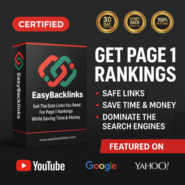 Automate 100+ High-PR Backlinks with Easy Backlinks Now!