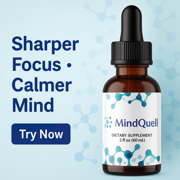 MindQuell: Natural Brain-Health Supplement for Sharp Memory & Focus!