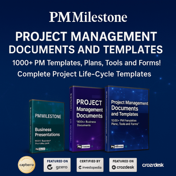 Project Management Documents: 1,000+ Professional, Fill-in MS Office Templates!