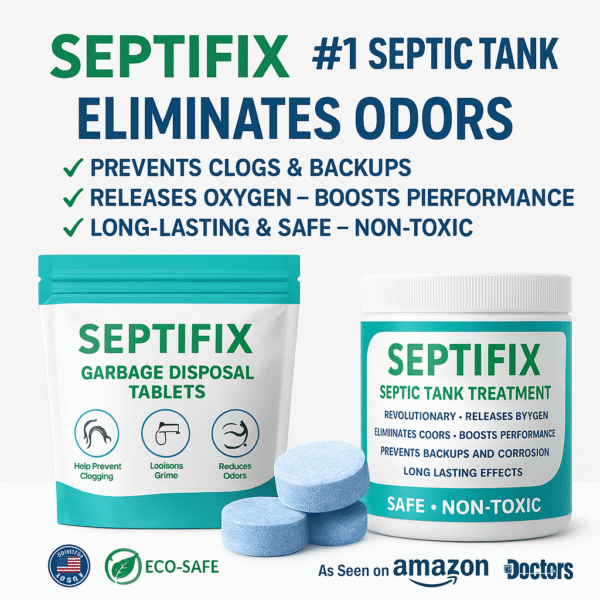 SEPTIFIX – America’s Trusted Septic Tank Solution for Odor-Free Homes!