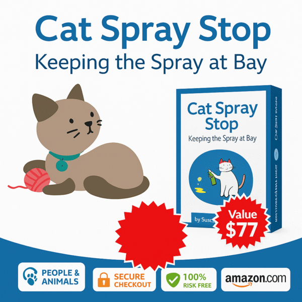Vet-Endorsed Cat Spray Stop: Gentle 7-Day TTS-Method Training!