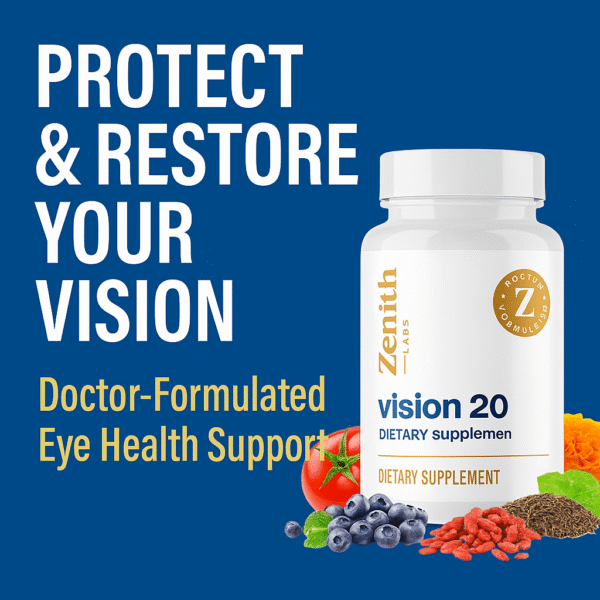 Defend and Restore Vision Naturally with Vision 20® Formula!