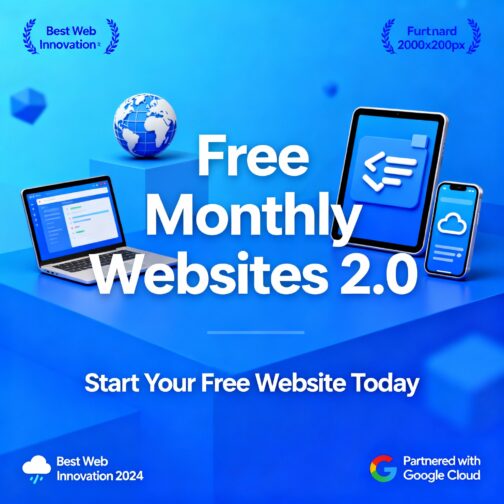 Start Earning with Free Monthly Websites 2.0 – No Coding Needed!