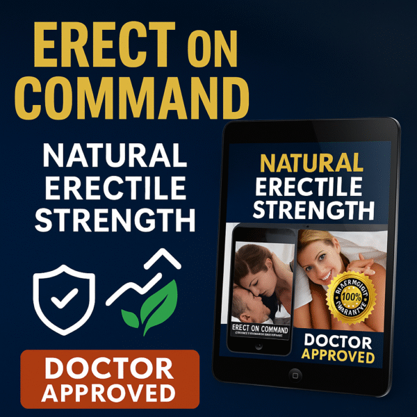 Erect On Command: The Natural Way to Take Control Tonight!