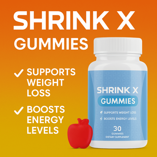 Shrink X: Apple Gummy That Melts Fat & Fuels Energy Naturally!