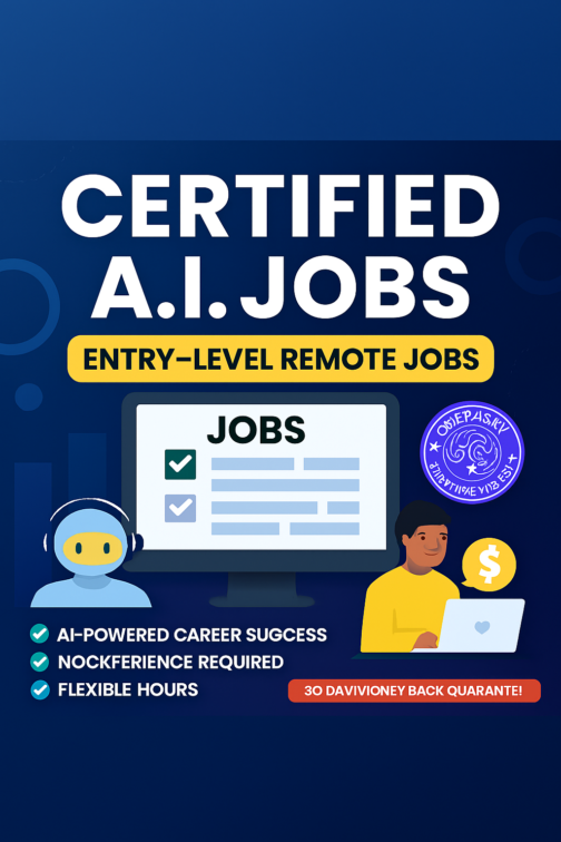Start High-Paying Certified A.i. Jobs with No Experience Required!