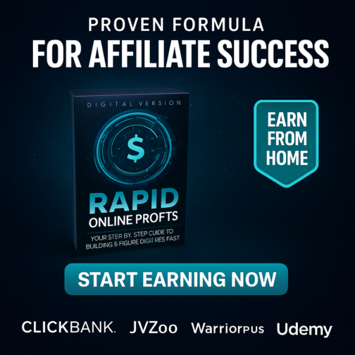 Build Rapid Online Profits with Proven Affiliate & Asset System!