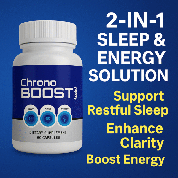 Chronoboost: Natural Day-Night Formula for Energy and Restful Sleep!