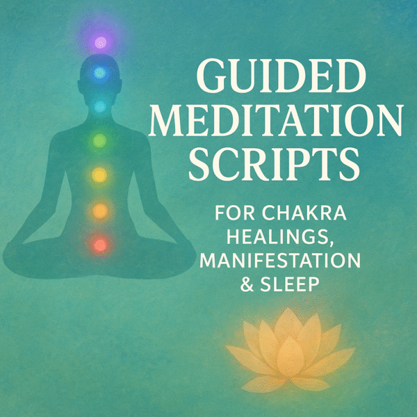 Guided Chakra, Manifestation & Sleep Scripts for Transformative Sessions!!!