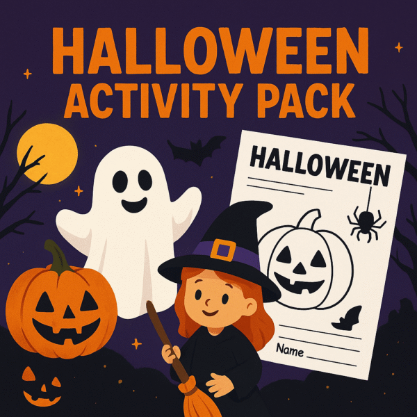 Halloween Fun Bundle: Activities, Crafts & Games for Kids!!!